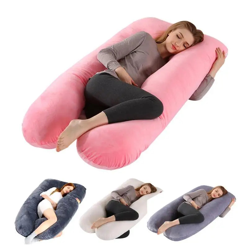 Pregnancy Body Pillow U Shape Maternity Support Pillow
