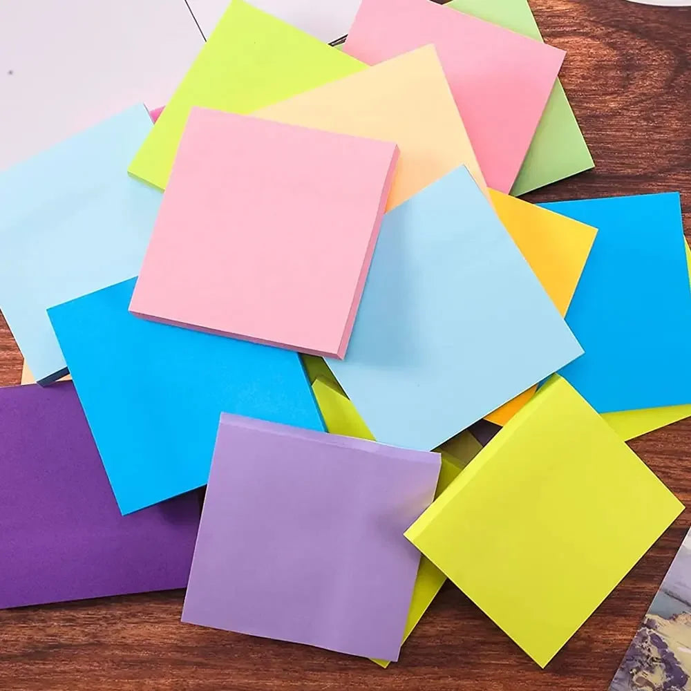 Kawaii Sticky Notes 6 Colour Index Notepad Set (300 Sheets)