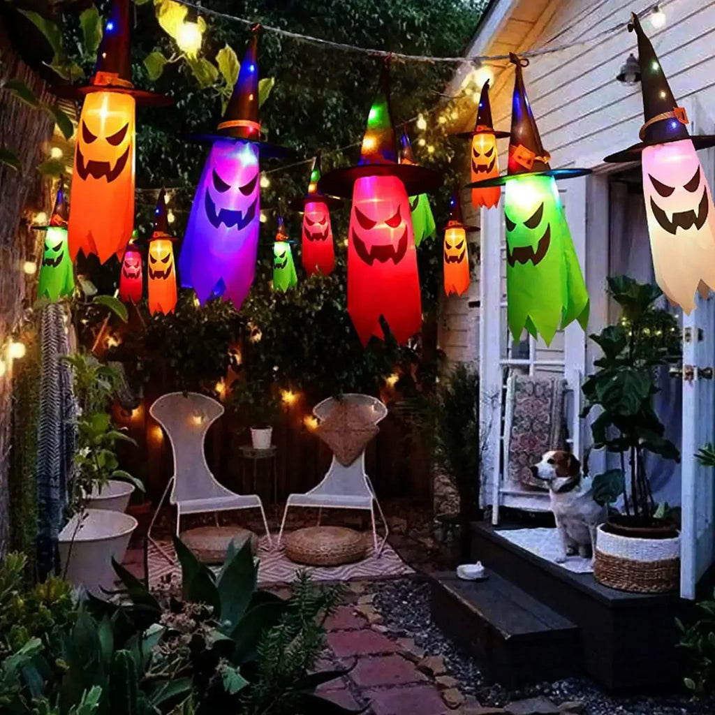 Halloween Witch Hat String Lights 5-Pack