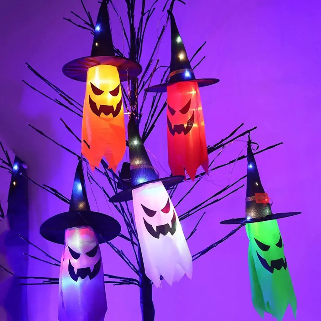 Halloween Witch Hat String Lights 5-Pack