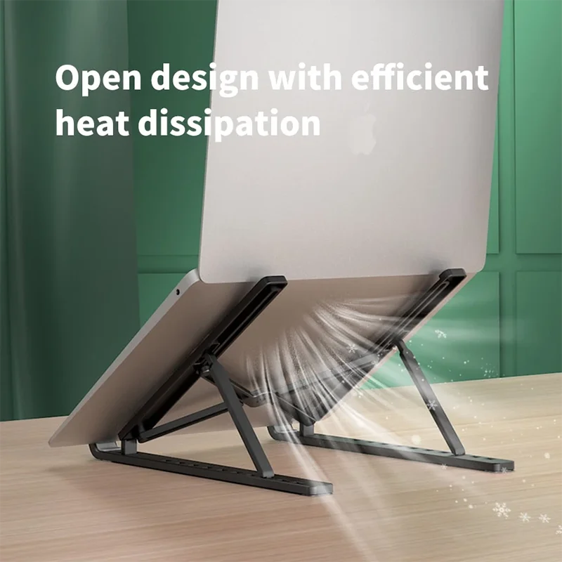 Foldable Laptop Stand Adjustable & Portable for MacBook & PC