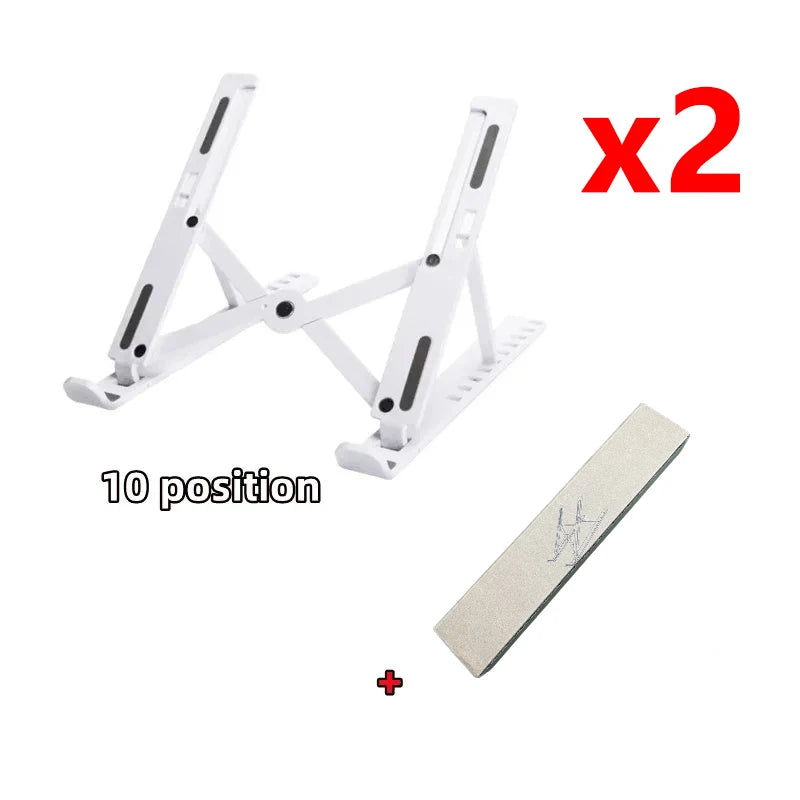 Foldable Laptop Stand Adjustable & Portable for MacBook & PC