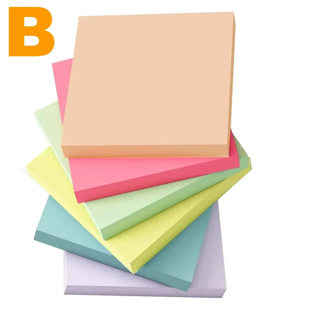 Kawaii Sticky Notes 6 Colour Index Notepad Set (300 Sheets)
